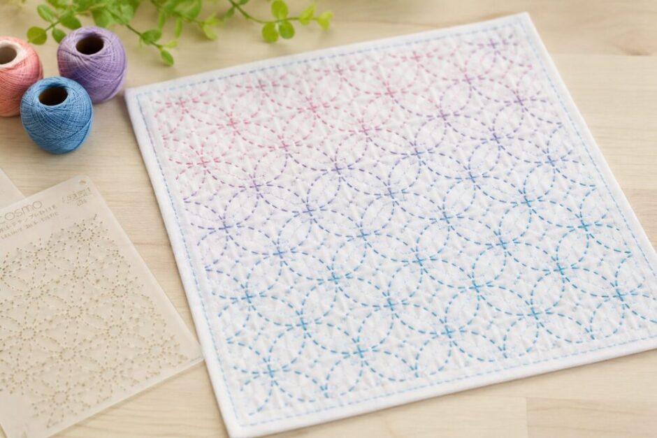 刺し子テンプレート作品
