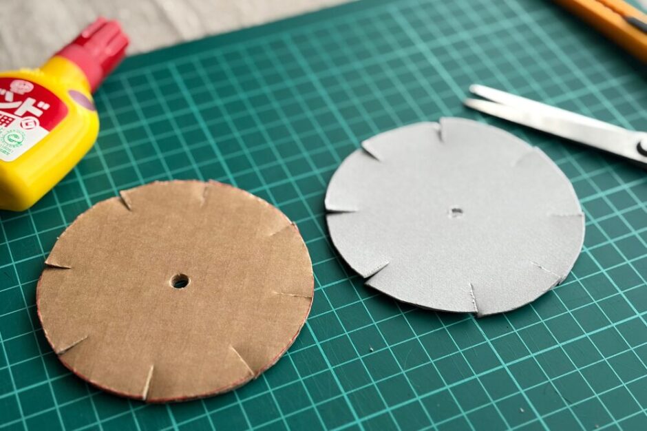 組みひも　手作りディスク作り方