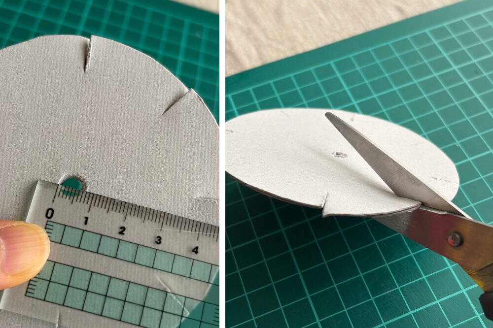 組みひも 手作りディスク作り方