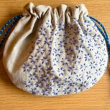 作品）組みひも巾着の紐
